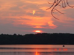 MIrror image sunset