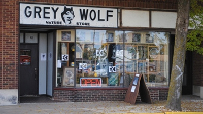 Gift Shop Grey Wolf Nature Store in Rhinelander, WI